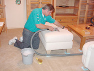 Upholstery cleaning\